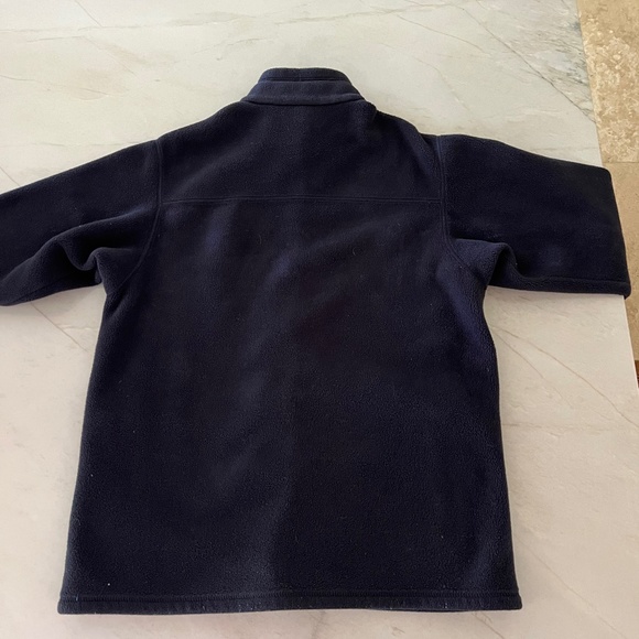 Patagonia Boy XXL (16-18) Navy Blue Synchilla Fleece Full Zip Jacket - Picture 3 of 5